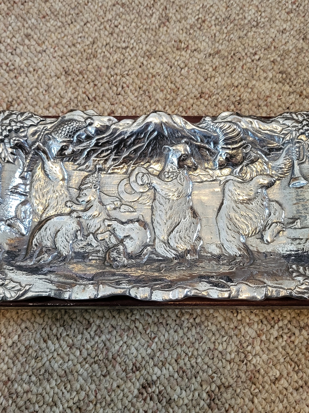 Arthur Court Decorative Aluminum Serving Tray